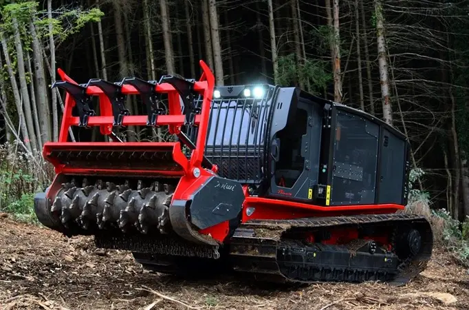 Самохідний мульчер Prinoth RAPTOR 300 - фото № 4