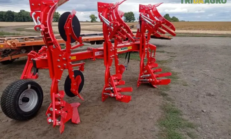 Новый плуг оборотный ünlu nitor 2+1 - фото № 3