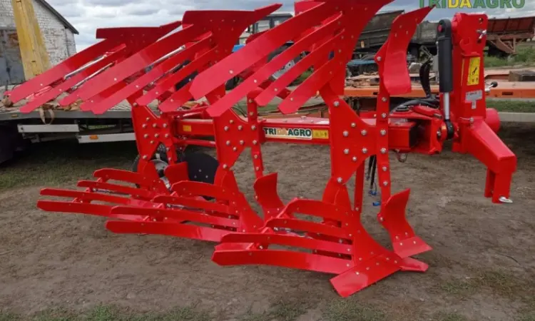 Новый плуг оборотный ünlu nitor 2+1 - фото № 4