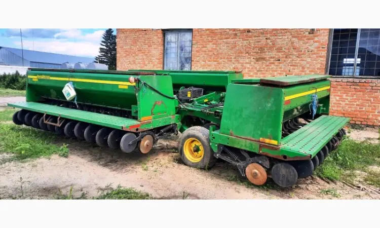 Сеялка механическая зерновая Джон Дир John Deere 455 - фото № 4