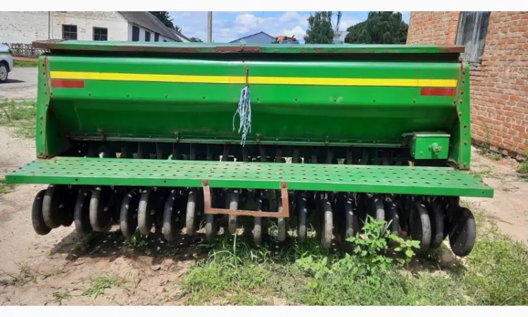 Сеялка механическая зерновая Джон Дир John Deere 455 - фото № 7