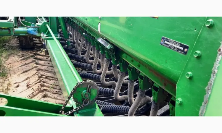 Сеялка механическая зерновая Джон Дир John Deere 455 - фото № 8