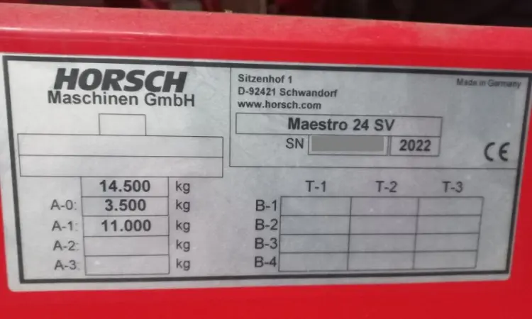 Сівалка точного висіву Horsch Maestro 24 SV - фото № 5