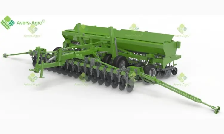 Сеялка дисковая green plains 1500 - фото № 3