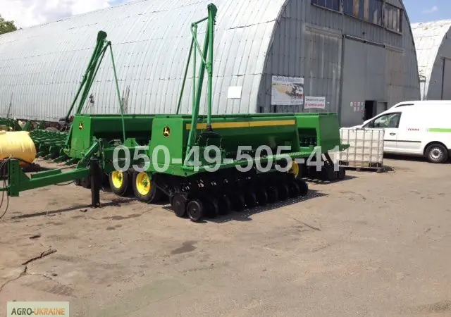 Зерновая сеялка Джон Дир 455 John Deere 455 9.1 м./15 см./сухие удобрения - фото № 8
