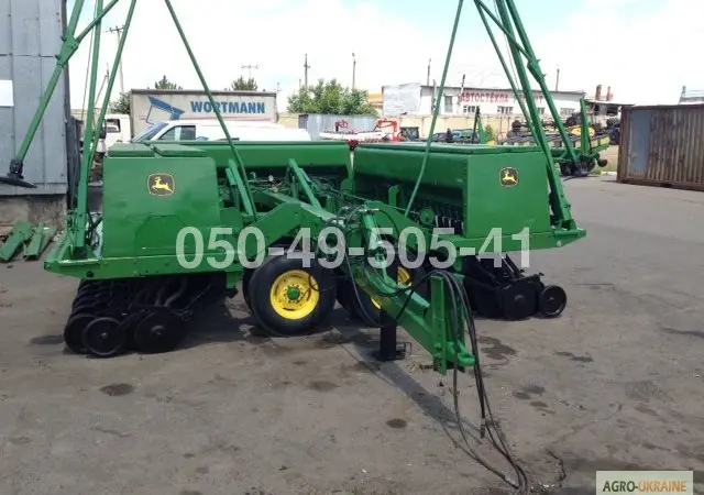 Зерновая сеялка Джон Дир 455 John Deere 455 9.1 м./15 см./сухие удобрения - фото № 4
