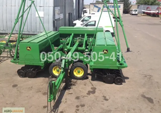 Зерновая сеялка Джон Дир 455 John Deere 455 9.1 м./15 см./сухие удобрения - фото № 6