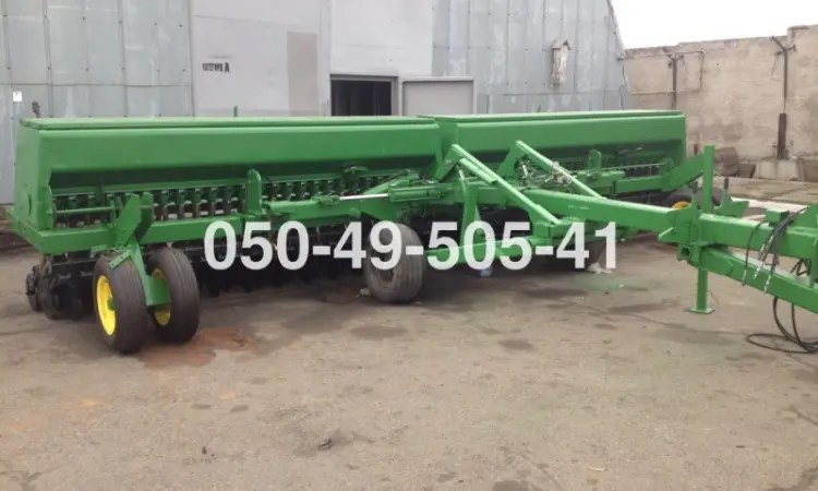 Сівалка зернова Джон Дір John Deere 455 7, 6 м. капремонт (зі США) - фото № 4