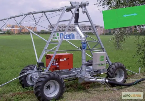 Дождевальная консольная машина Otech Linear 4RMG для орошения полей - фото № 1