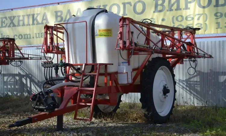 Обприскувач причіпний 2500 л штанга 18 м КОМПЕНСАЦІЯ - фото № 2