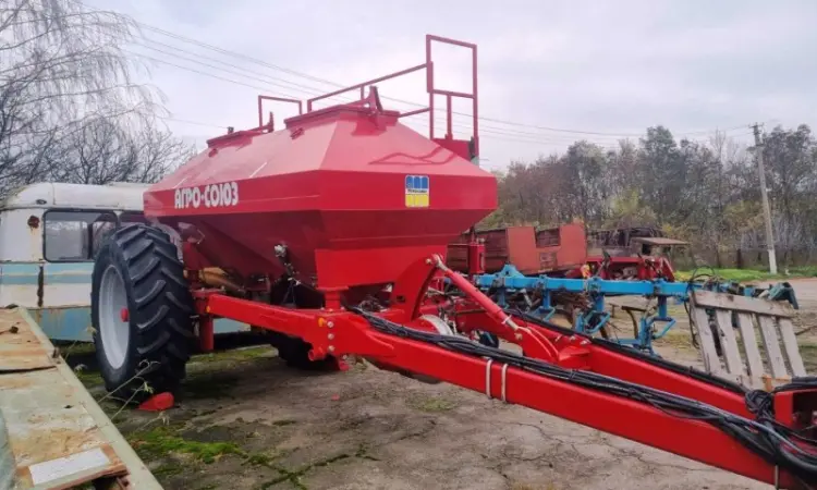 Бункер насінневий Агро-Союз SW 12100 (2-х секційний) з системою внесення добрив - фото № 10