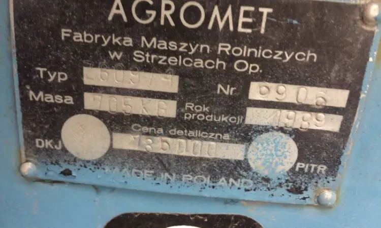 Картоплекопачка, копачка 2 р, копалка, КТН Agromet Польща - фото № 18