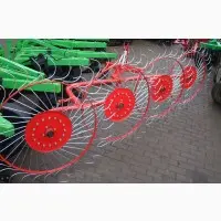 Грабалка грабли гребка ворошилка сонечко на 4-5 колес Польша Wirax i Bomet Польша - фото № 3