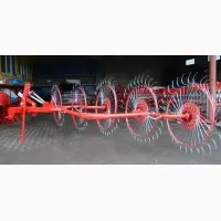 Грабалка грабли гребка ворошилка сонечко на 4-5 колес Польша Wirax i Bomet Польша - фото № 4