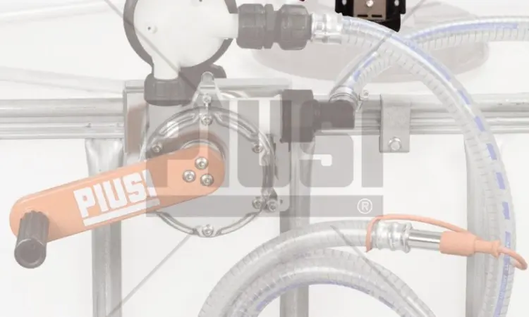 Для AdBlue адблю на єврокуб ручний насос F00332B00 Piusi Hand Pump Side version Італія - фото № 4