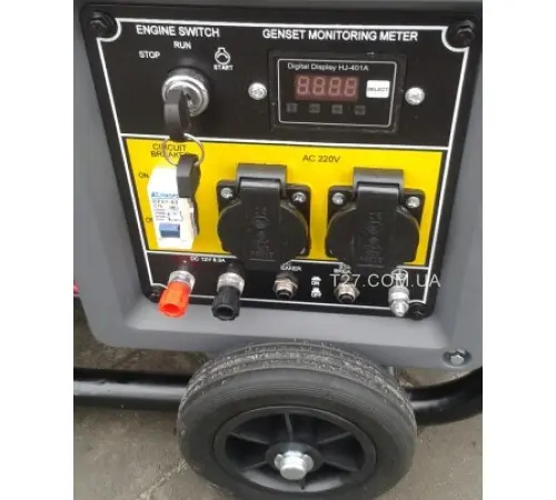 Генератор King Power KP5500EKP-I бензиновый со стартером 3 - фото № 5