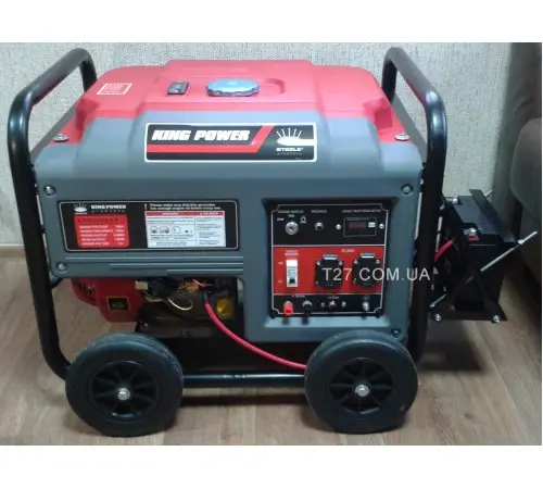 Генератор King Power KP9500EKP-I бензиновый со стартером 7 кВт - фото № 6