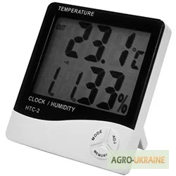Цифровой термо-гигрометр HTC-1 для зернохранилищь (-20 C +60 C),  гигрометр (20%-80%RH) - фото № 1