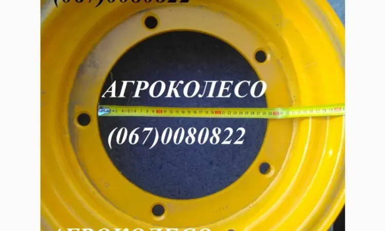 Диски на JCB 3CX (9x18) под шину 12.5/80-18 - фото № 2