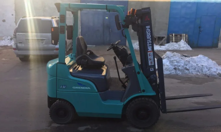 Вилочный погрузчик Mitsubishi KFGE10D - фото № 11