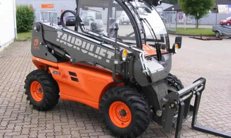 Телескопический погрузчик Ausa T 144 Hx4, 2014 г., 25 м/ч - фото № 1