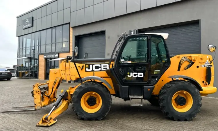 Розмитнений телескопічний навантажувач JCB 540-170 - фото № 2