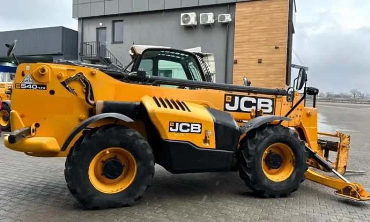 Розмитнений телескопічний навантажувач JCB 540-170 - фото № 15