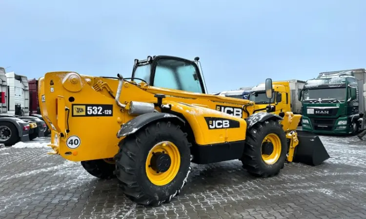 Телескопічний навантажувач JCB 532-120-2003 рік - фото № 11