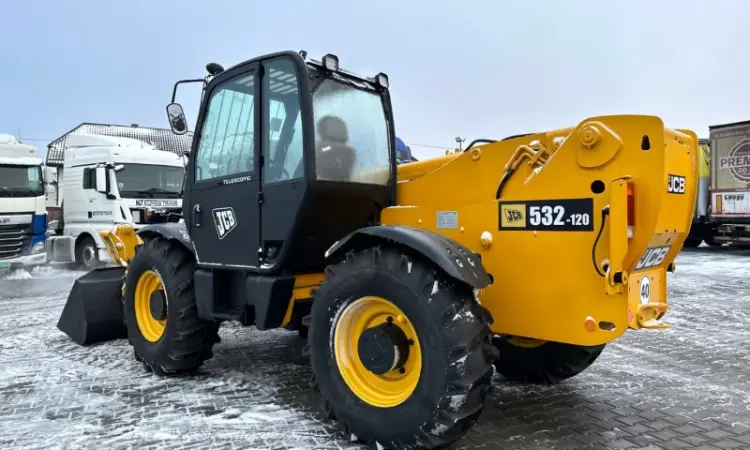 Телескопічний навантажувач JCB 532-120-2003 рік - фото № 9