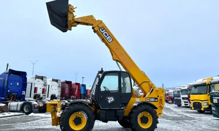 Телескопічний навантажувач JCB 532-120-2003 рік - фото № 6