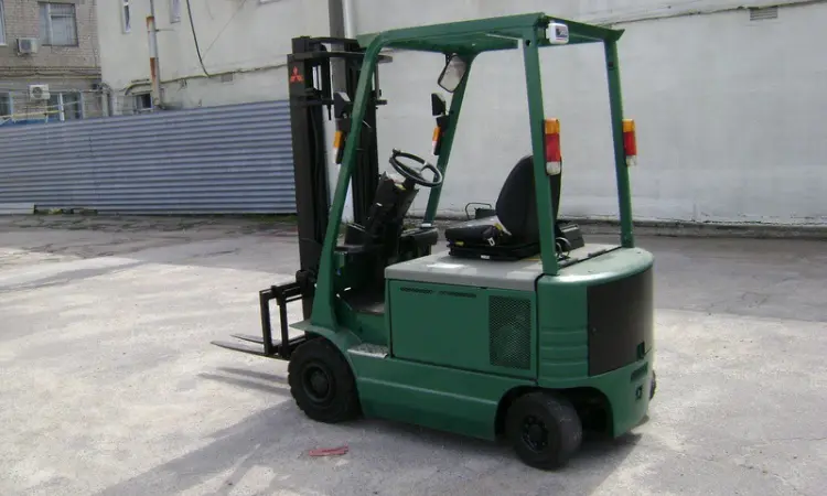 Продам электропогрузчик б/у MITSUBISHI FBP16 с новым аккумулятором - фото № 3
