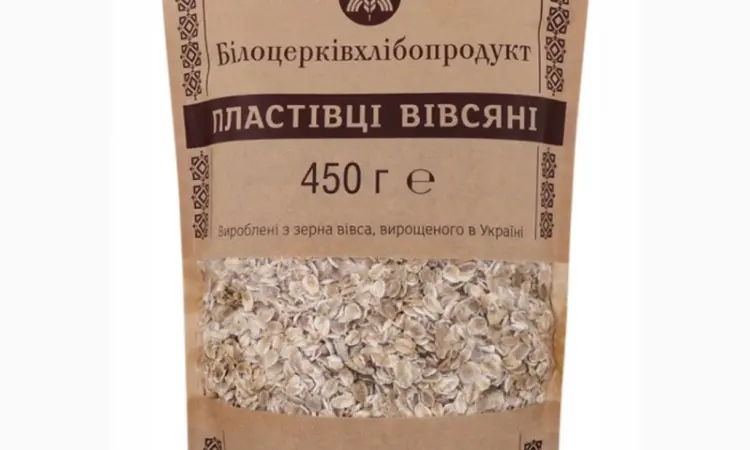 Вівсяні пластівці від виробника - ТОВ «Білоцерківхлібопродукт» - фото № 1