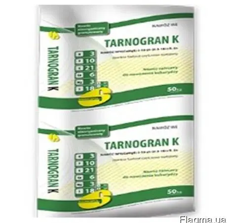 Tarnogran-К NPK (CaMgS) 3-10-21-(6-3-18) B - фото № 1