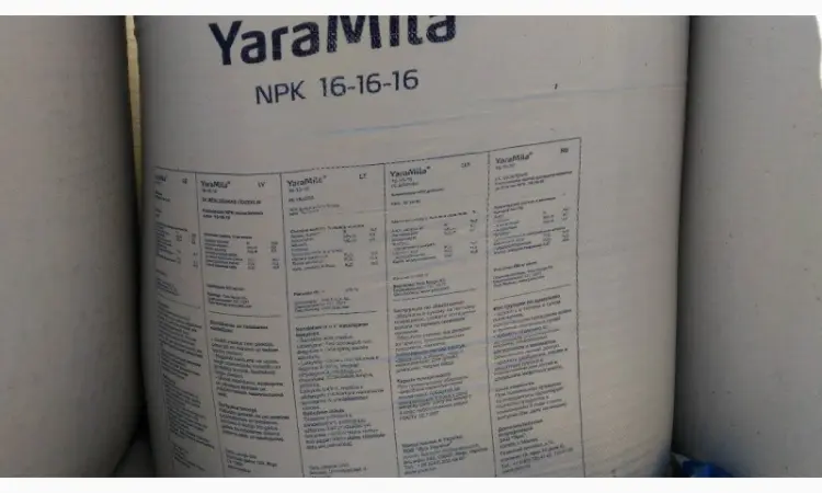 Yara Mila NPK16:16:16 / ЯраМила / Сложное удобрение - фото № 2