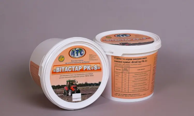 Фосфорно-калійне добриво Бакова суміш ВитаСтар РК+S - фото № 1
