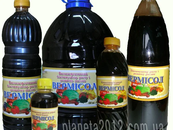 Вермисол-органическое жидкое удобрение купить - фото № 1