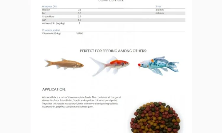 Корм для риб, корм для коі, jpd, coppens, хачування карп коі, купить корм для кои, ставквірибки - фото № 2