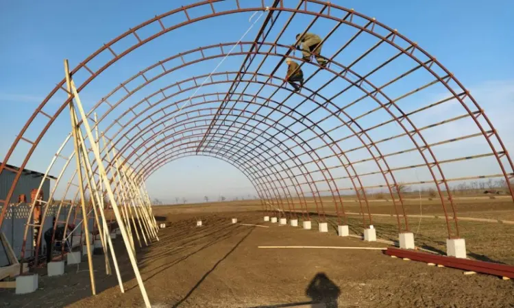 Строительство каркасных ангаров. Зерносклад под ключ. Работаем по всей Украине - фото № 9