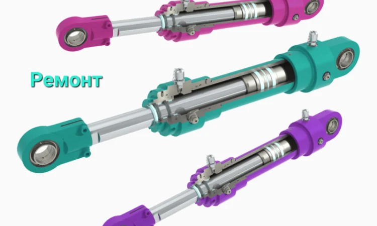 Ремонт гидроцилиндров 3-х, 4-х и 5-х штоков - фото № 1