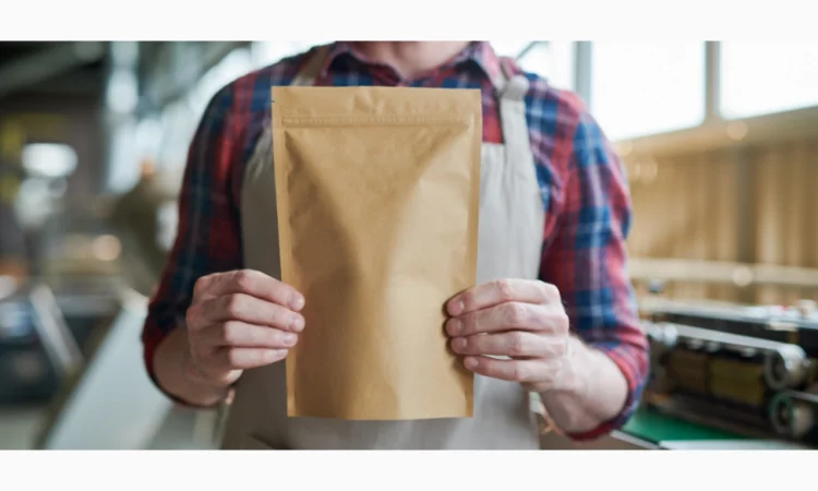 Дой-пак крафт із зіп-застібкою - фото № 1