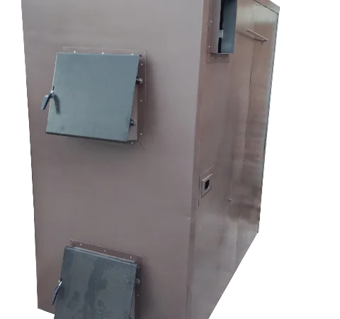 Твердопаливный пиролизный котел KFPV-150 для воздушного отопления - фото № 1