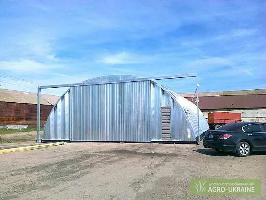 Ангары арочные быстромонтируемые сборно-разборные - фото № 2