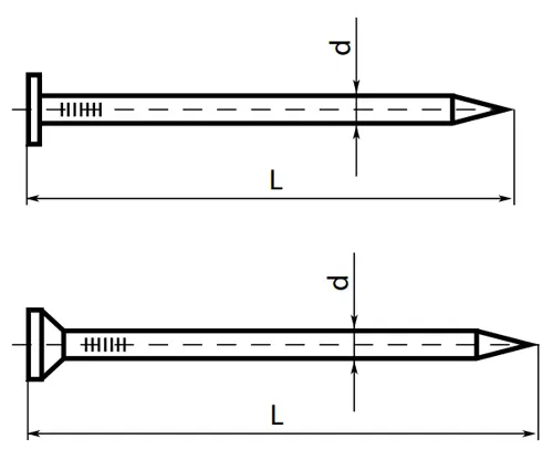 Гвозди в ассортименте - всегда в наличии - фото № 1