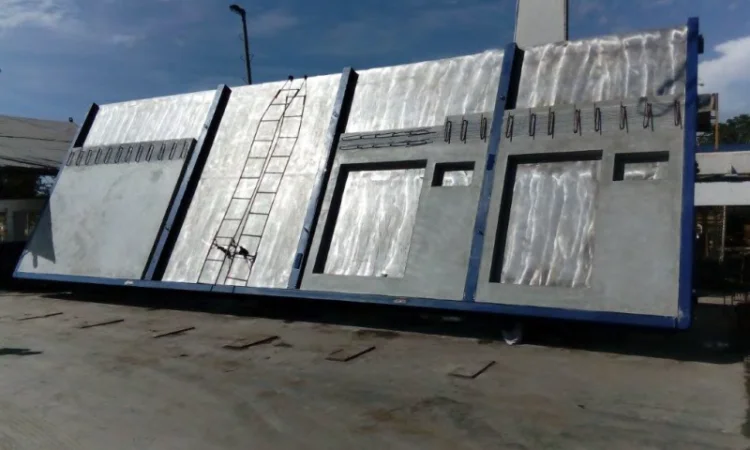 Оборудование для производства бетонных стеновых панелей - фото № 12