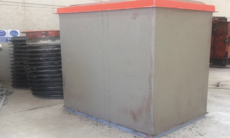 Оборудование для производства бетонных квадратных водогонов и дымоходов - фото № 1