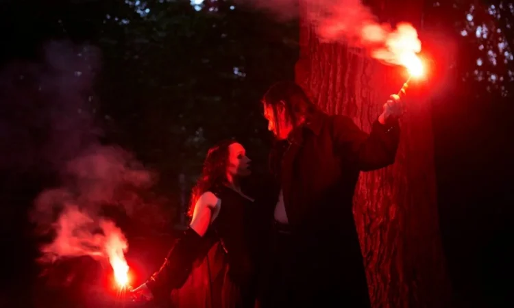 Красный сверхяркий морской Фаер, морской фальшфейер, 60 сек - фото № 6