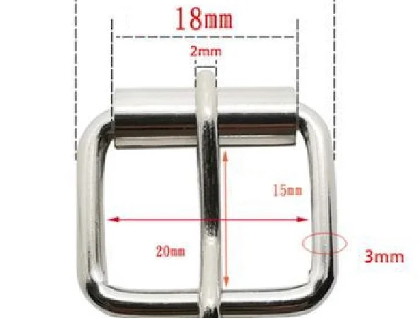 Пряжка Пілот ремінна з баранчиком 20 мм. Антік, Пряжка ременная с барашком 20 мм. Антік - фото № 2