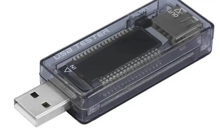 USB Тестер Keweisi KWS-V20 амперметр вольтметр вимірювач ємності акумулятор - фото № 2