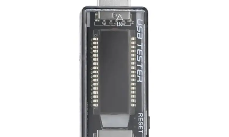 USB Тестер Keweisi KWS-V20 амперметр вольтметр вимірювач ємності акумулятор - фото № 3