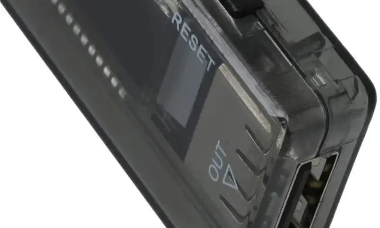 USB Тестер Keweisi KWS-V20 амперметр вольтметр вимірювач ємності акумулятор - фото № 8
